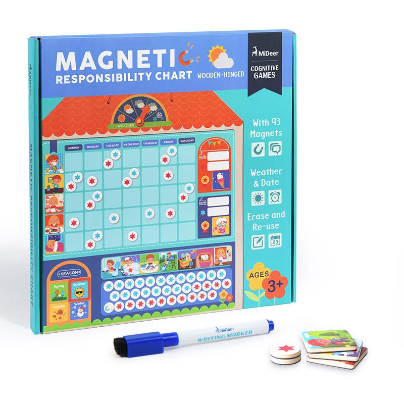 Mideer Responsibility Chart GoGoKids Toy Shop Buy Toys