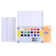 Watercolour Paint Set – 18 Vibrant Colours with Palette & Water Brush Pens