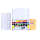 Watercolour Paint Set – 36  Vibrant Colours with Palette & Water Brush Pens