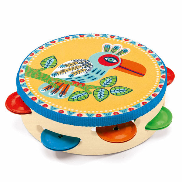 Djeco Animambo Tambourine GoGoKids Toy Shop Buy Educational Toys in