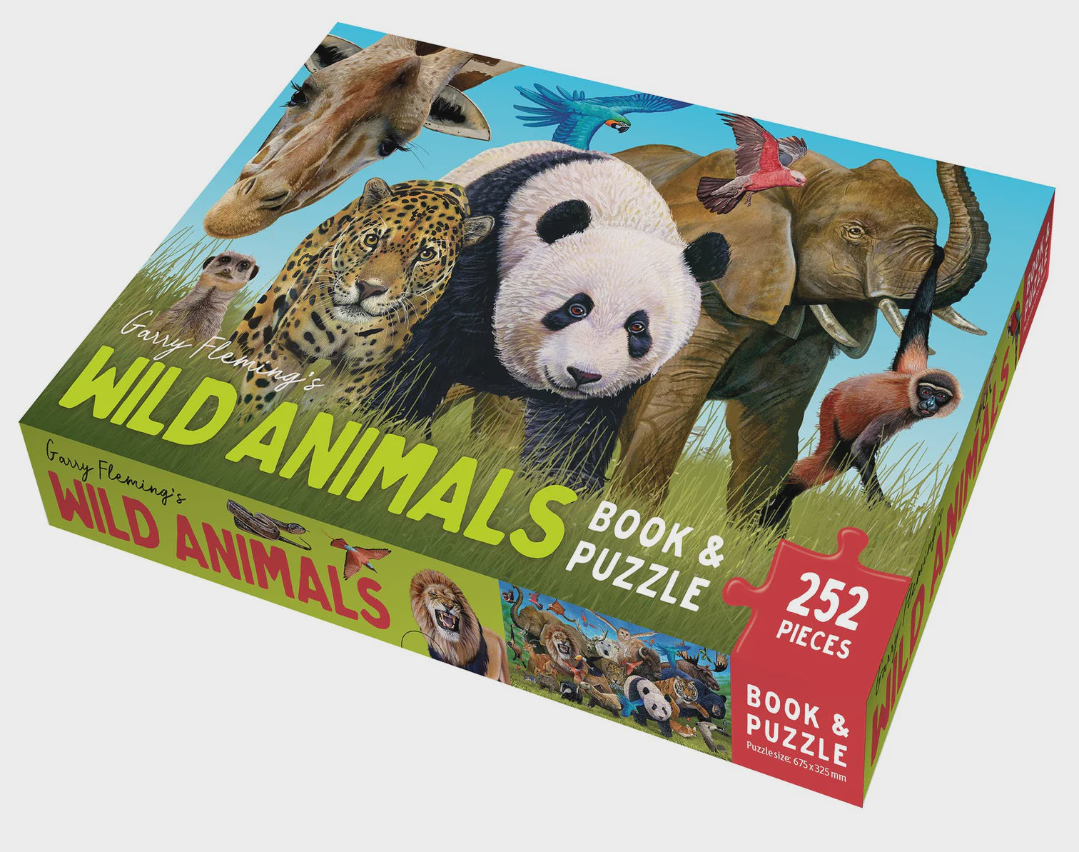 Garry Fleming's Wild Animals - Book & Jigsaw Vol. 2 – GoGoKids Toy Shop ...