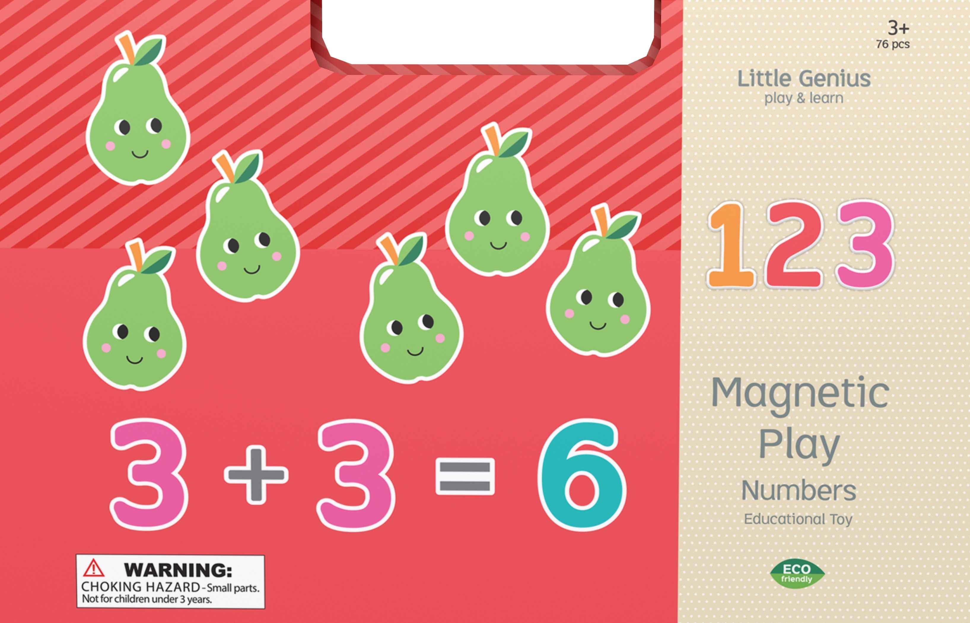Little Genius Play & Learn - Magnetic Play - Numbers – GoGoKids Toy ...