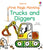 Usborne Books First Magic Painting Trucks and Diggers