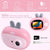 Rabbit Kids Digital Camera 24 Megapixels, 1080P-Pink