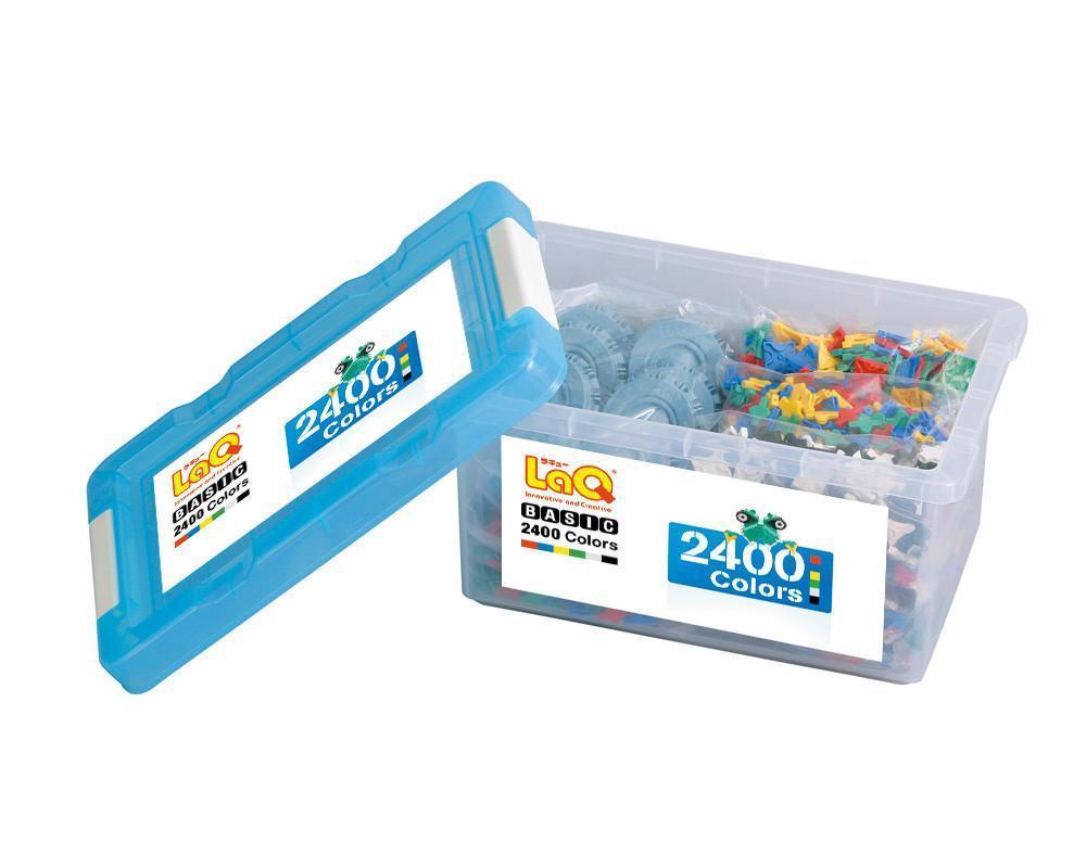 LaQ BASIC 2400 COLORS - 31 MODELS, 2400 PIECES – GoGoKids