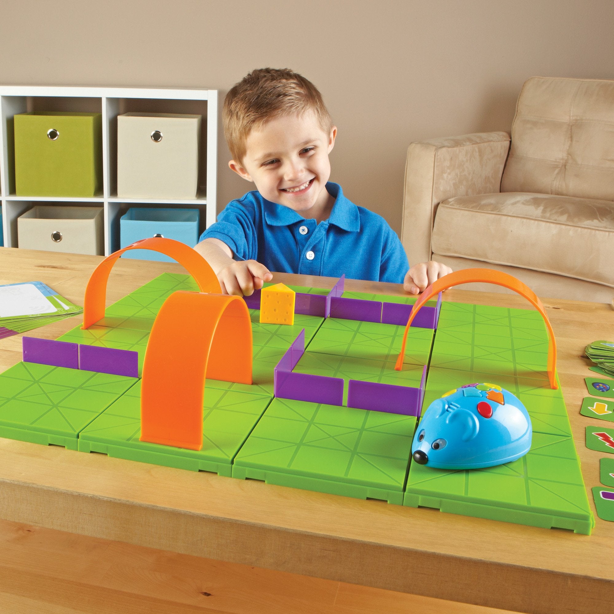 Learning Resources Code & Go Robotmuis Activiteitenset - Oplaadbaar, Speelgoed voor 4-jarige jongens en meisjes, schermvrije interactieve programmeerbare robot Learning Resources Code & Go Robotmuis Activiteitenset - Oplaadbaar, Speelgoed voor 4-jarige jongens en meisjes, schermvrije interactieve programmeerbare robot