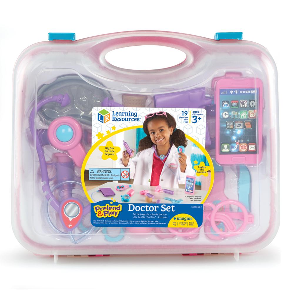 Pretend Play Doctor Set Pink by Learning Resources – GoGoKids