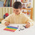 Rainbow Fraction Plastic Tiles with Tray by Learning Resources