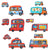 Mideer My First Puzzle 6-In-A-Box! Set of Vehicles