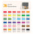 Mideer TOYS Mideer Washable Markers - 36 Colours