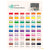 Mideer TOYS Mideer Washable Markers - 48 Colours