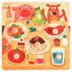 Mideer Wooden Peg Puzzle-Dinner Time