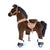 PonyCycle TOYS PonyCycle Ride On Dark Brown Horse Medium Size