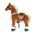 PonyCycle Ride On Light Brown Horse Small Size