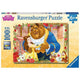 Ravensburger Disney Belle & Beast Puzzle GLITTER 100pc