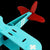 Robotime TOYS Robotime 3D Wooden Painting Puzzle-Hydroplane
