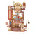 Robotime TOYS Robotime 3D Wooden Puzzle Chocolate Factory Marble Run