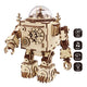 Robotime 3D Wooden Puzzle Music Box Robot Orpheus