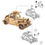 Robotime TOYS Robotime 3D Wooden Puzzle Vintage Car