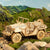 Robotime TOYS Robotime Army Field Car -1:18 Scale Jeep Model
