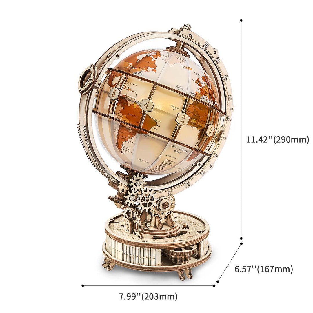 AmiAmi [Character & Hobby Shop]  Jigsaw Puzzle 3D Sphere Puzzle - Antique  Globe 240pcs (2024-116)(Released)