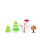 Robotime Christmas Snowman Wooden Puzzle 13pcs