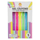 Neon Gel Crayons 5 Pack
