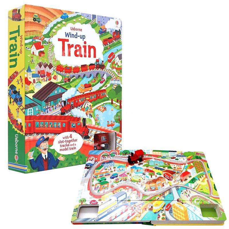 Time Train Book Wind-up Train Book with slot-together tracks – GoGoKids Toy & Book Shop ...