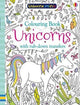 Unicorns colouring book with rub-down transfers