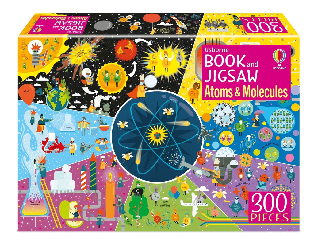 Usborne Book and Jigsaw Atoms and Molecules – GoGoKids Toy Shop – Buy ...